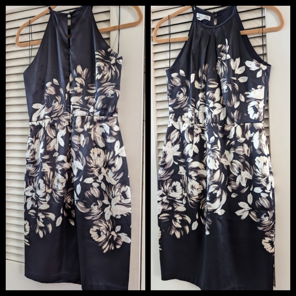 Satin Halter Dress